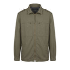 Green Polyurethane Men Jacket