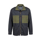 Grey Cotton Men Jacket