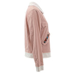 Pink Cotton Women's Jacket