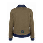 Green Cotton Women's Jacket