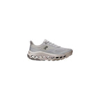 Gray Synthetic Athletic Sneakers