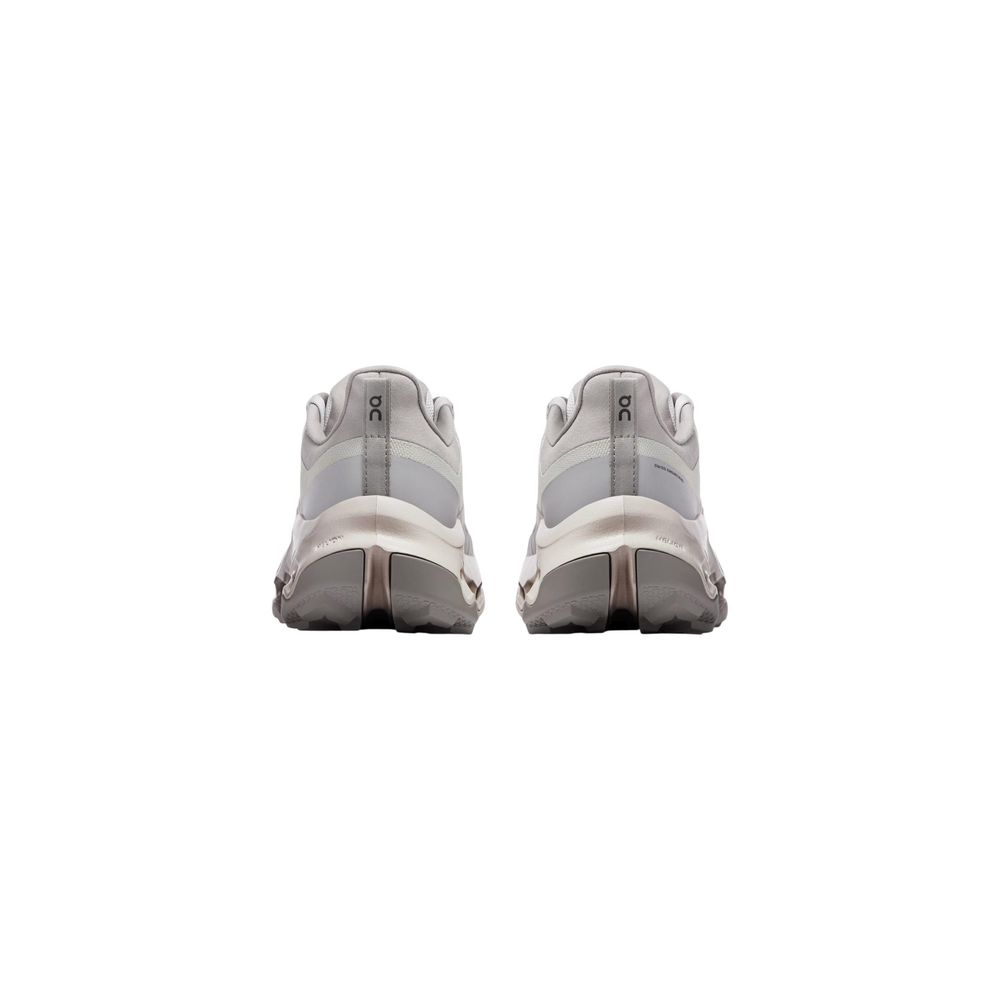 Gray Synthetic Athletic Sneakers