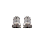 Gray Synthetic Athletic Sneakers