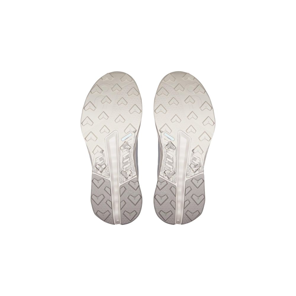 Gray Synthetic Athletic Sneakers