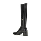 Black Lamb Ovis Aries Ankle Boots
