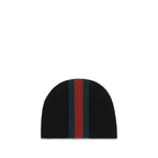 Black Wool Oves Aries Beanie