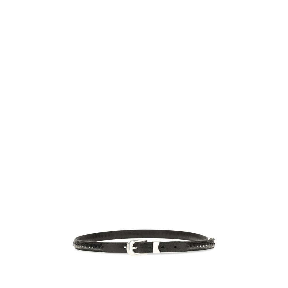 Black Calf Leather Bos Taurus Regular Belt