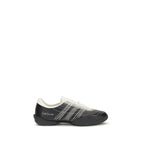 Black Rubber Athletic Sneakers