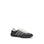Black Rubber Athletic Sneakers