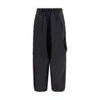 Black Polyamide Cargo Pants