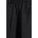 Black Polyamide Cargo Pants