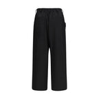 Black Wool Oves Aries Casual Pants