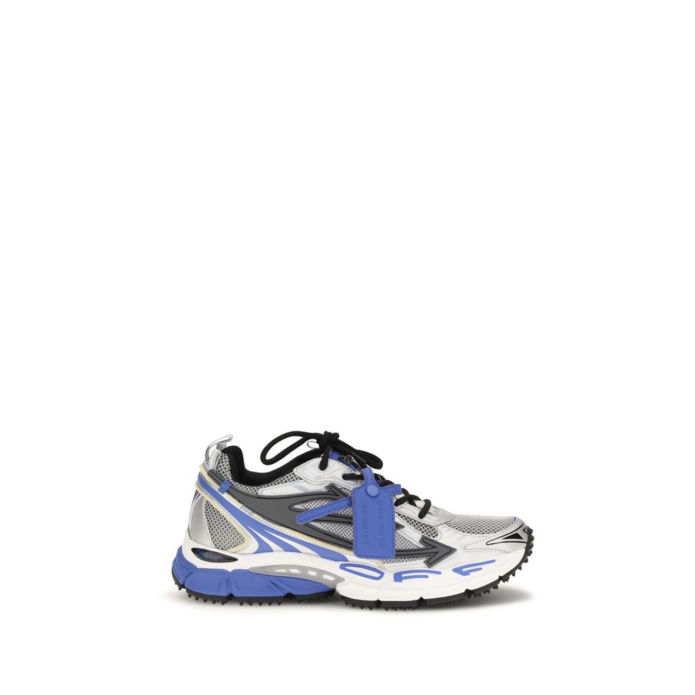 Gray Polyethylene Athletic Sneakers
