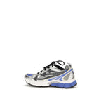 Gray Polyethylene Athletic Sneakers