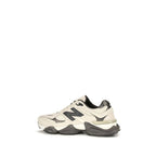 Beige Fabric Athletic Sneakers
