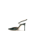 Bicolor Calf Leather Bos Taurus High Heel Pumps
