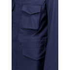 Navy Blue Cotton Jacket