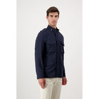 Navy Blue Cotton Jacket