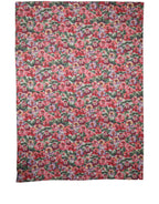 Multicolor Floral Cotton Lace Stole Scarf