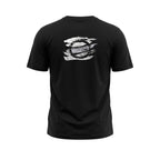 Black Cotton Men T-Shirt