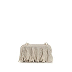 Silver Aluminum Clutch Bag
