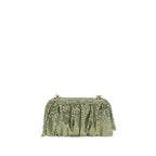 Bicolor Aluminum Clutch Bag