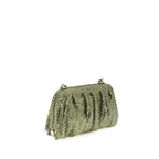 Bicolor Aluminum Clutch Bag