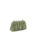 Bicolor Aluminum Clutch Bag