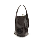 Black Calf Leather Bos Taurus Backet Bag