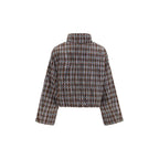 Brown Goose Down Full-Length Jacket