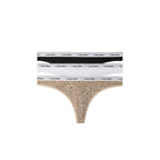 Black And White Cotton Pantie