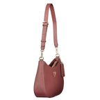 Brown Polyurethane Women's Bag