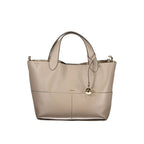 Gray Leather Women's Bag