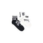 Black And White Cotton Socks