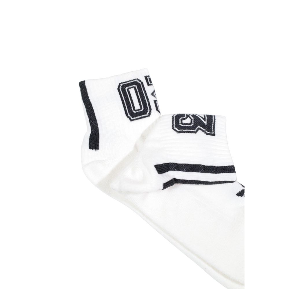 Black And White Cotton Socks