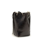 Black Calf Leather Bos Taurus Backet Bag