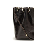Black Calf Leather Bos Taurus Backet Bag