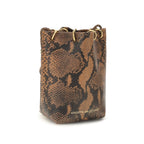 Brown Calf Leather Bos Taurus Backet Bag
