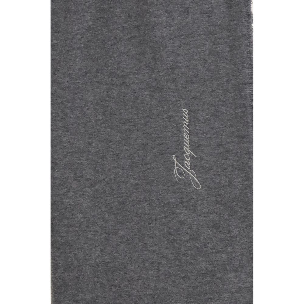 Gray Wool Oves Aries Scarf