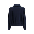 Blue Cotton Sweatshirt