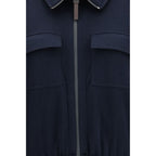 Blue Cotton Sweatshirt
