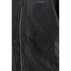Black Lambskin Leather Jacket