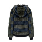 Green Rabbit Fur Women Jacket