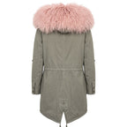 Pink Cotton Women's Jacket