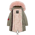 Pink Cotton Women's Jacket