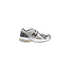 Silver Synthetic Athletic Sneakers