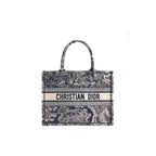 Blue Cotton Tote Bag