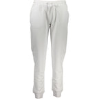 White Cotton Women Sweatpants