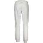 White Cotton Women Sweatpants