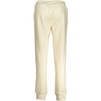 Beige Polyester Women's Sport Trouser